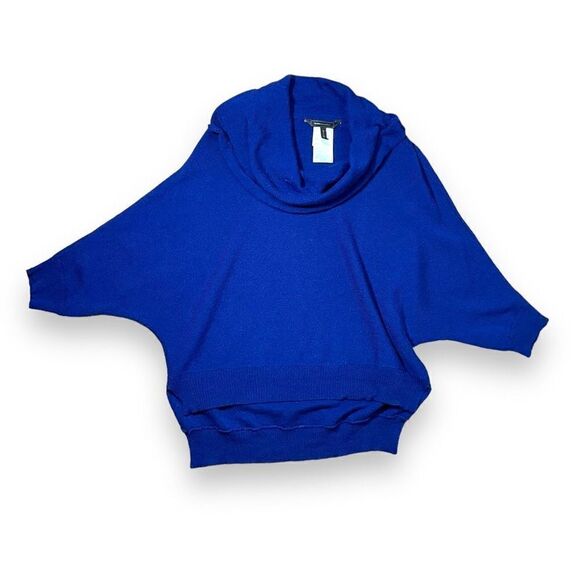 BCBGMaxAzria Royal Blue Reece Sweater Sz L - Picture 2 of 11